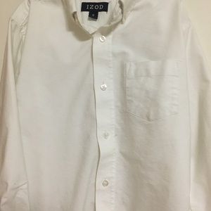 Boys sz 8 white dress shirt